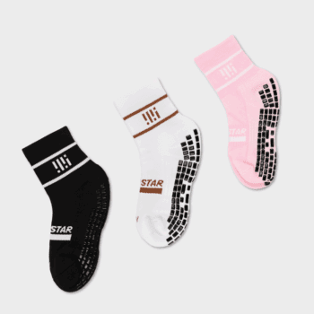 3 or 4 Pack Quarter Crew Socks