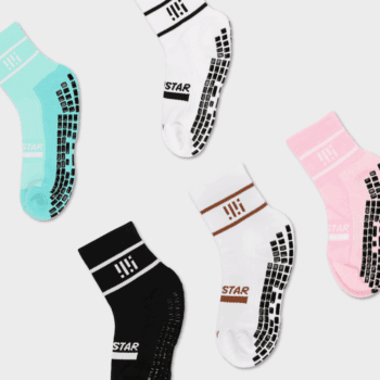 5 Pack Quarter Crew Socks